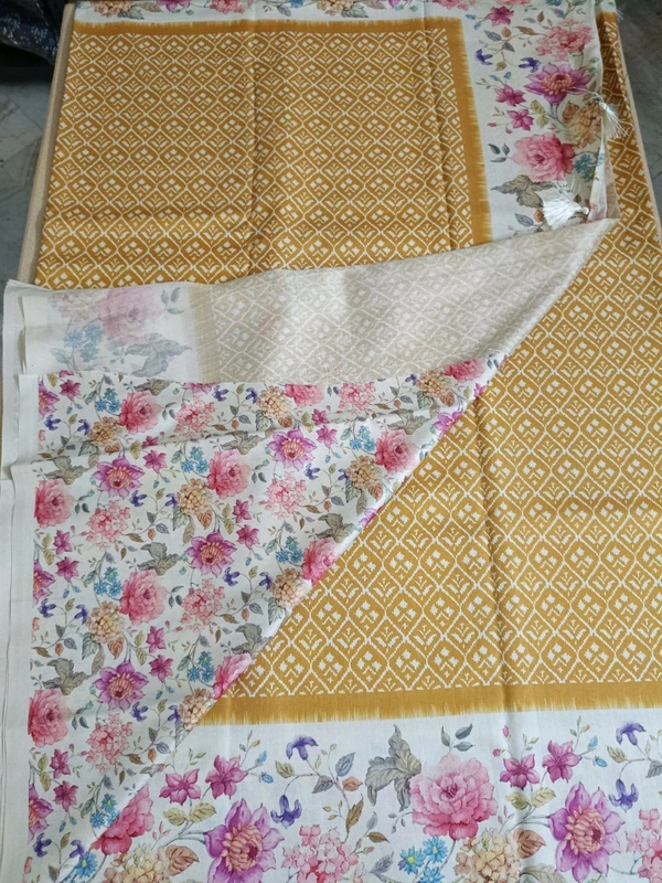 Premium Soft Tusser - Gold
