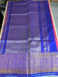 Pure Handloom Kuppadam - watermelon red