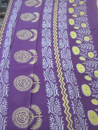 Pure Mulmul Block Pint - Light Wisteria