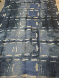 Chanderi Digital  - Blue