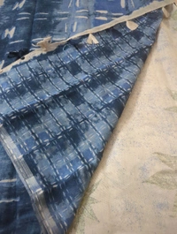 Chanderi Digital  - Blue