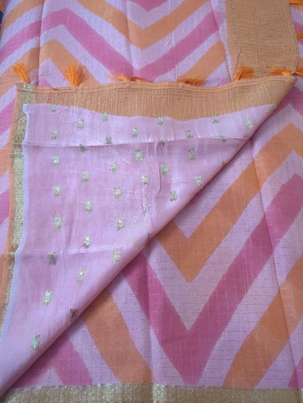 Pure Chinnon Checks - Web Orange
