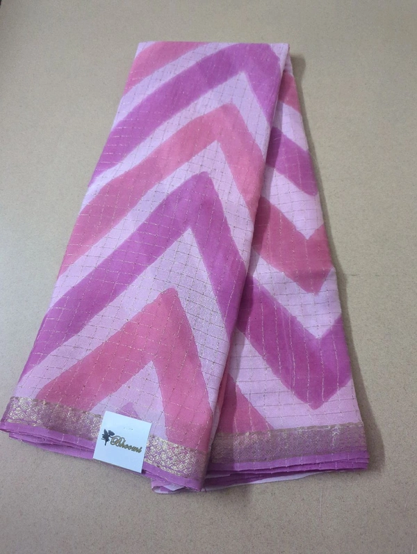Pure Chinnon Checks - Blush Pink