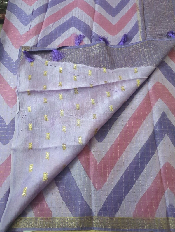 Pure Chinnon Checks - Electric Violet
