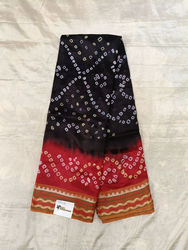 Pure Silk Weaving  - Black