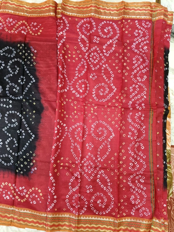 Pure Silk Weaving  - Black