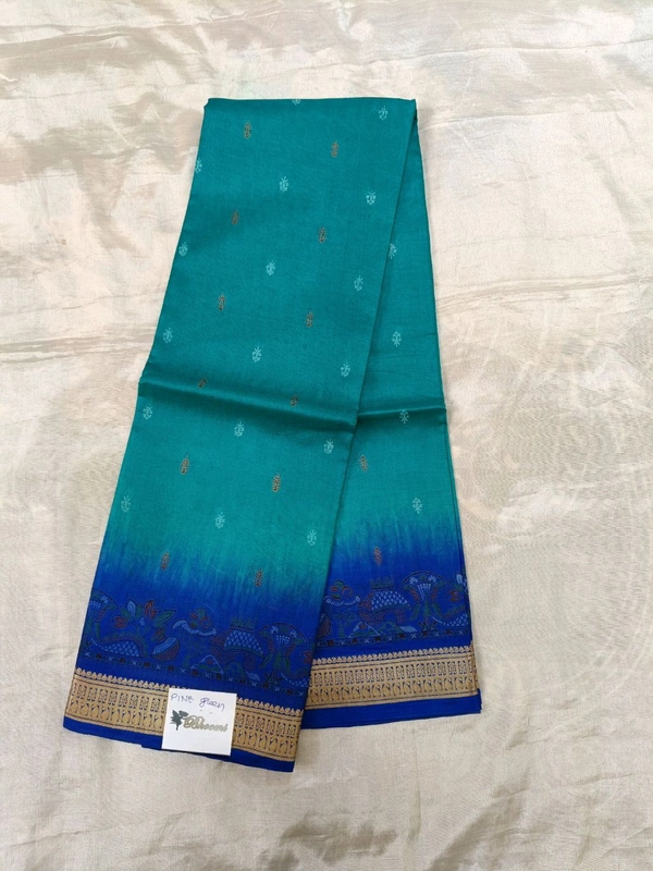 Pure Silk Weaving  - Pine Green