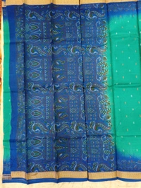 Pure Silk Weaving  - Pine Green