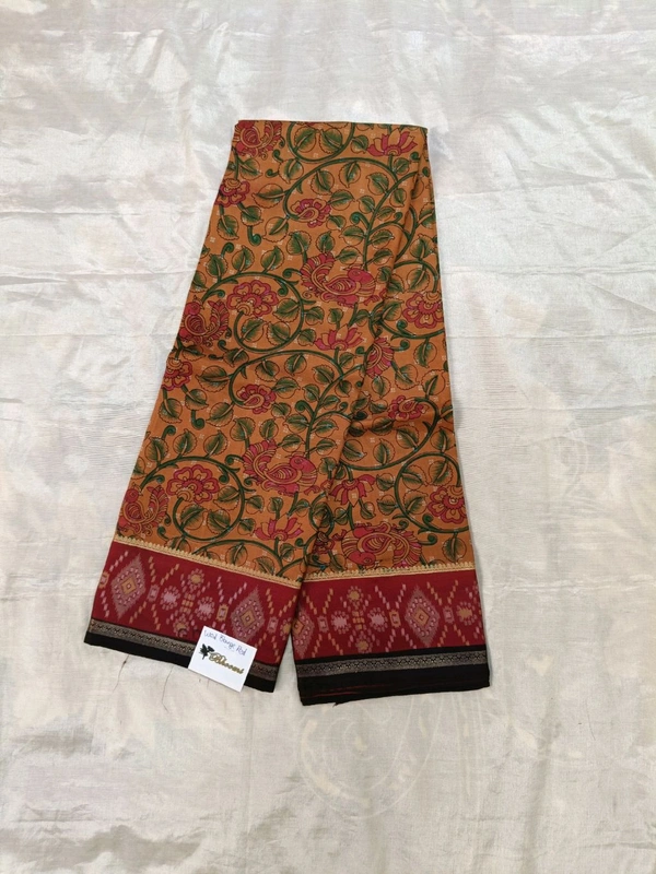 Pure Silk Weaving  - Web Orange red