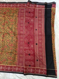Pure Silk Weaving  - Web Orange red