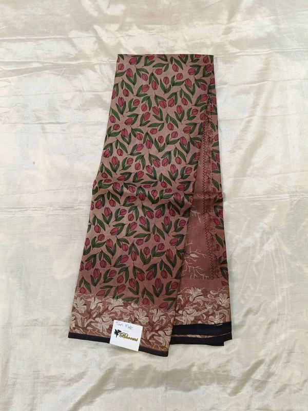 Pure Silk Weaving  - tan rose