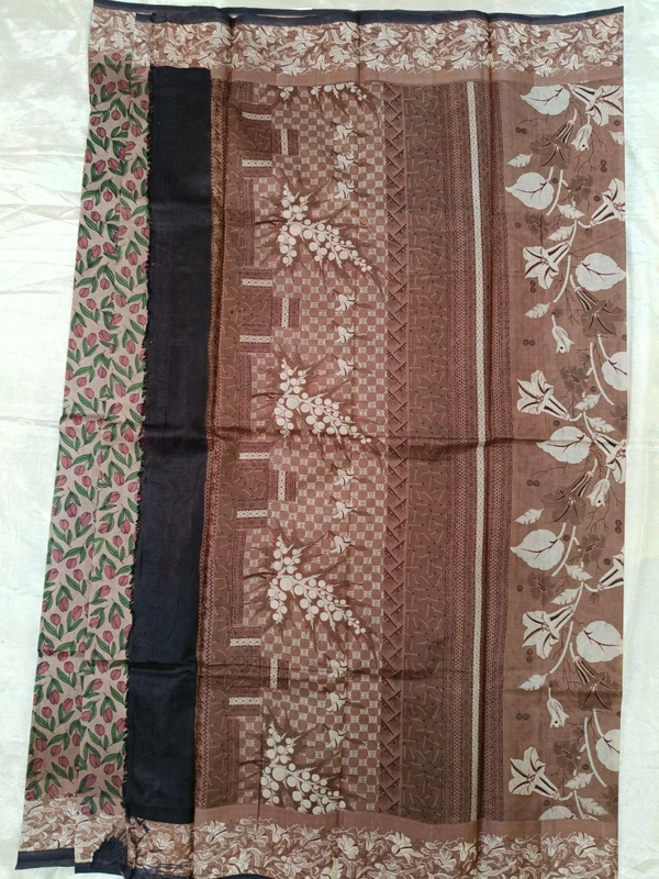 Pure Silk Weaving  - tan rose
