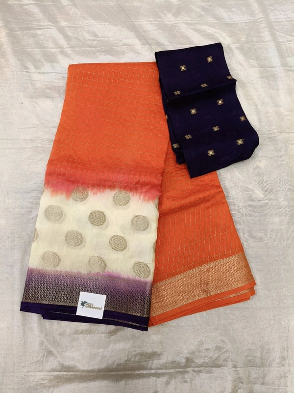 Pure Dola Checks - orange
