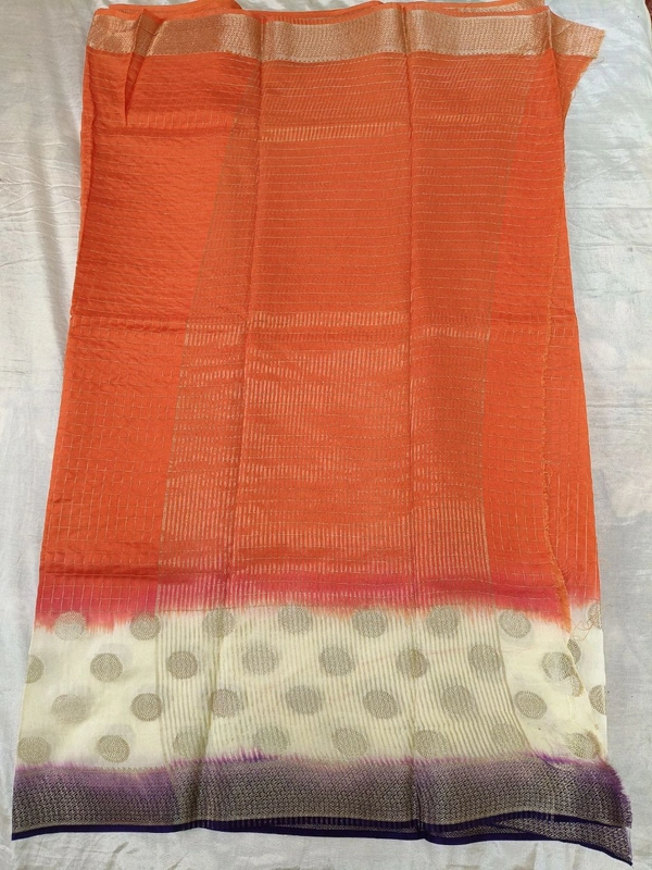 Pure Dola Checks - orange