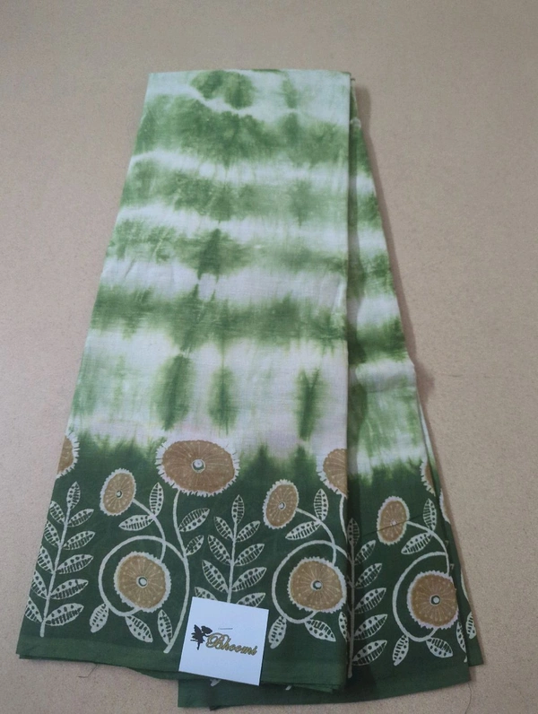 Pure Mulmul Block Pint - green