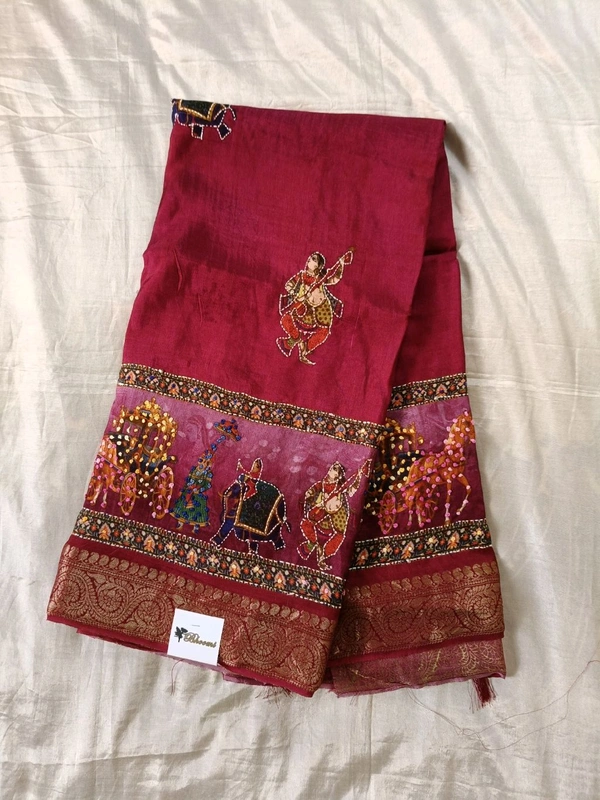 Pure Satin Dola - Maroon