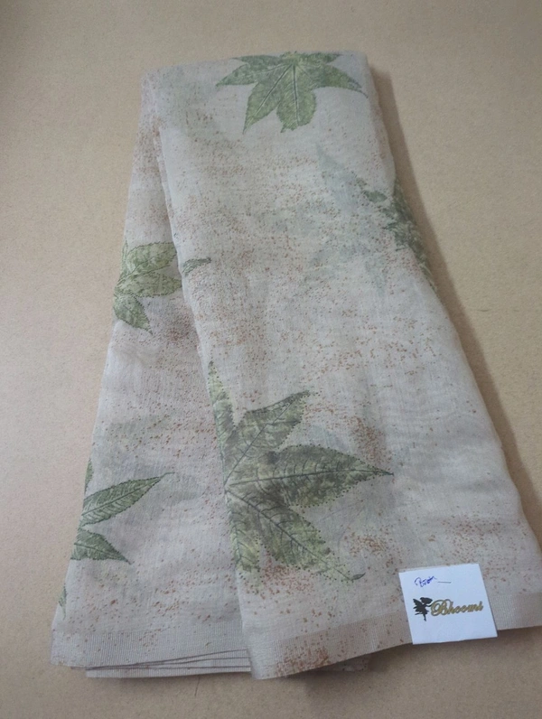 Chanderi Digital  - Brown