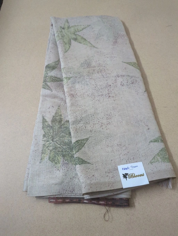 Chanderi Digital  - Morocco Brown