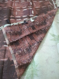Chanderi Digital  - Morocco Brown