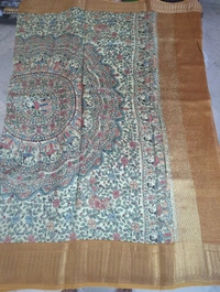 pure chanderi - mustard yellow