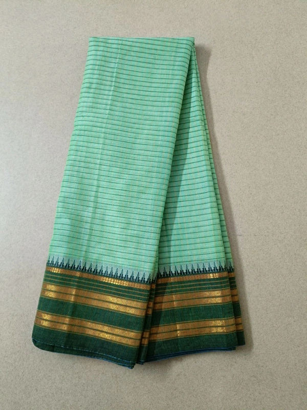 Pure Narayanapet Cotton - Green