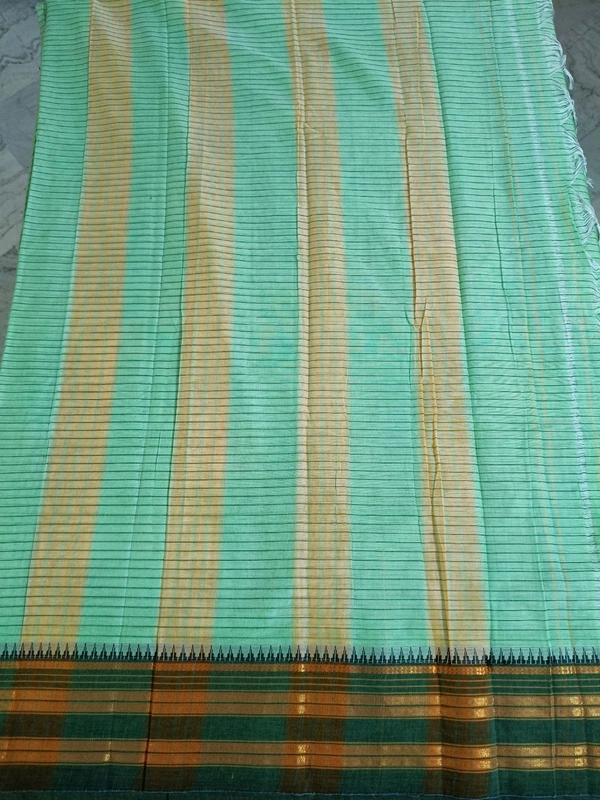 Pure Narayanapet Cotton - Green