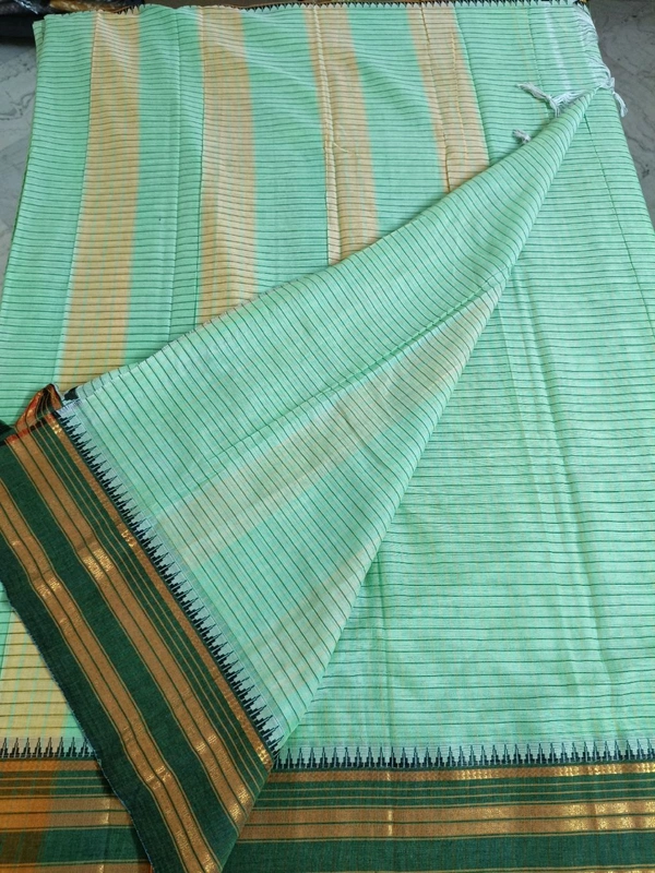 Pure Narayanapet Cotton - Green