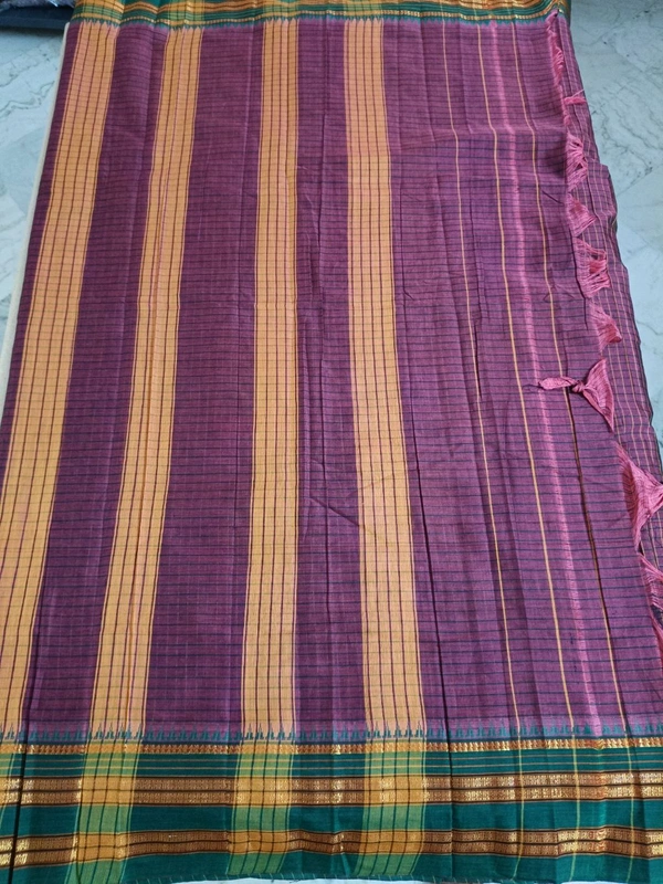 Pure Narayanapet Cotton - Maroon