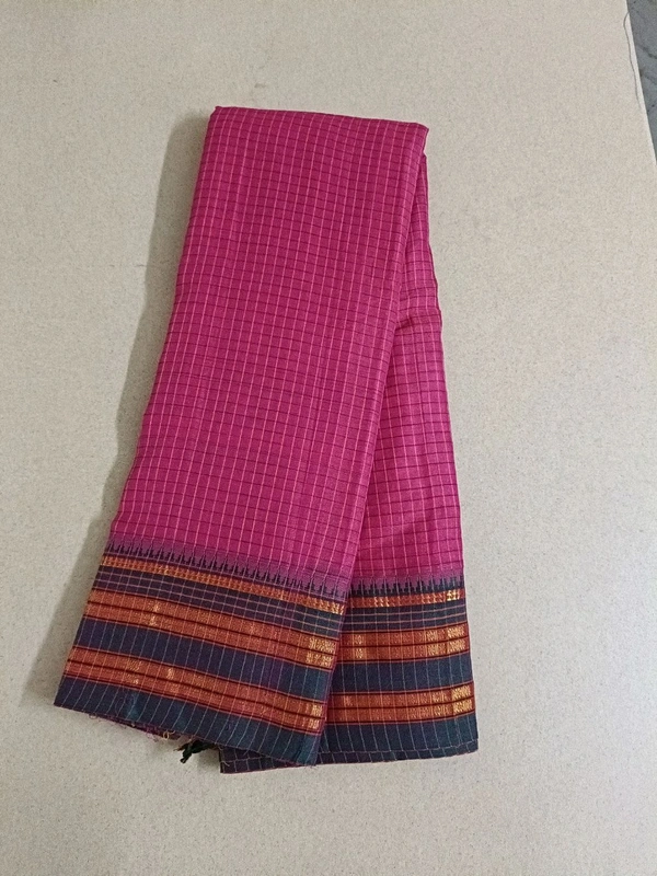 Pure Narayanapet Cotton - pink