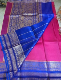 Pure Handloom Organza - pink