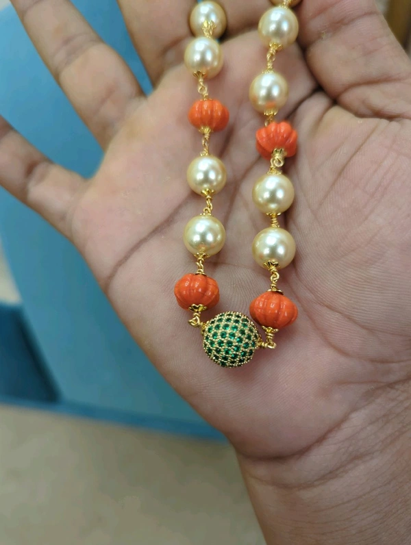 Real Coral With Swaroski
