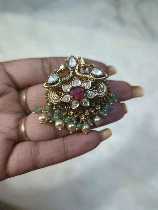 Victoria Pendent  - Red