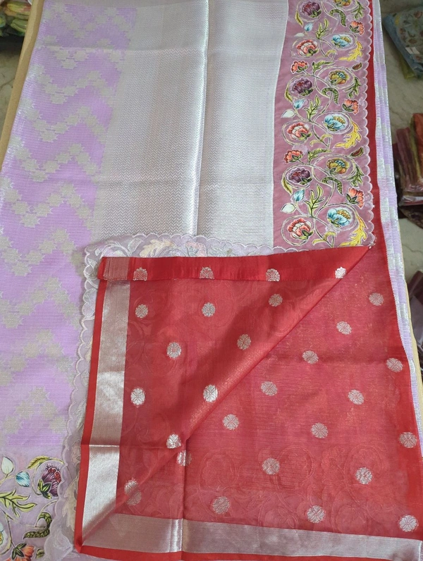 Designer Silk Kota - lavender
