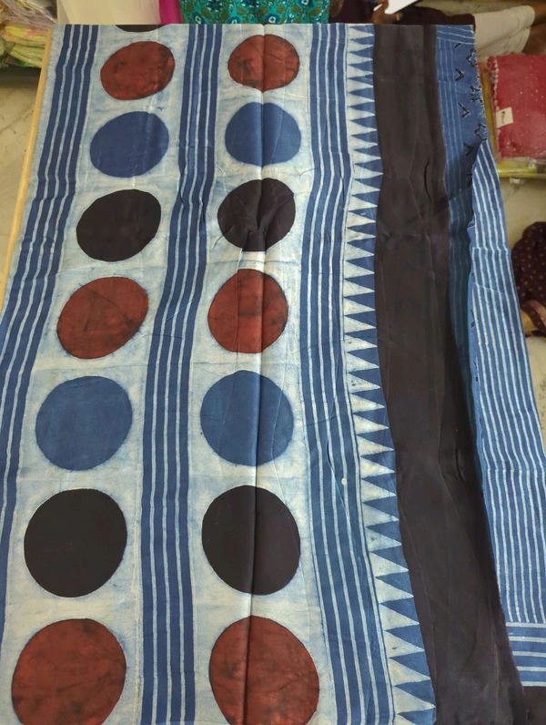 Pure Model Block Print - Blue