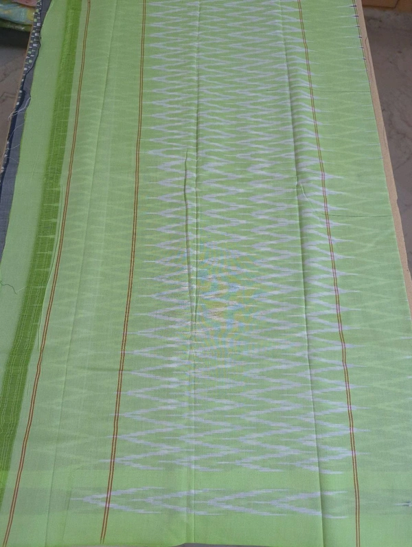 Pure Pochampally Silk Cotton - Gray