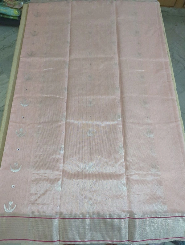 Pure  Chanderi Silk - Sundown