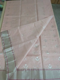 Pure  Chanderi Silk - Sundown