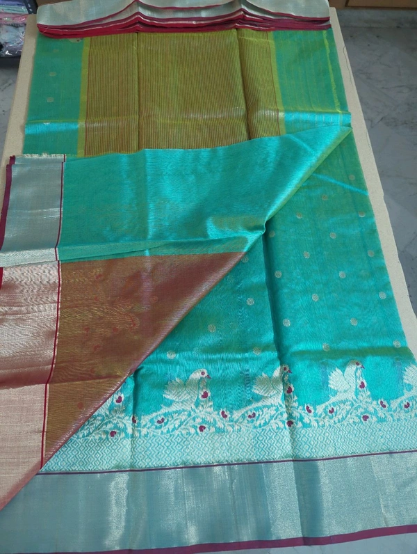 Pure Handloom Chanderi Pattu