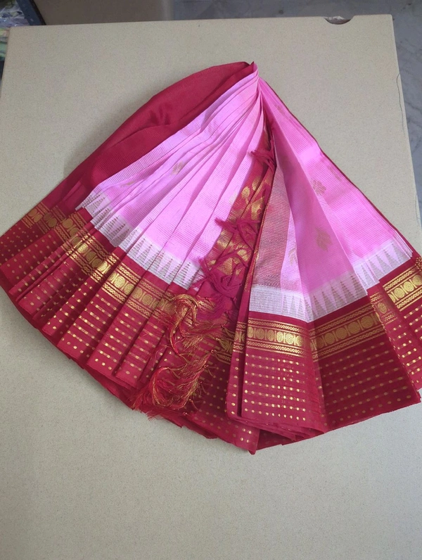 Pure Handloom Mangalagiri - Red