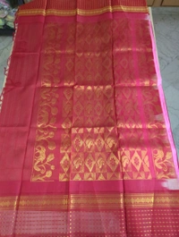 Pure Handloom Mangalagiri - Red