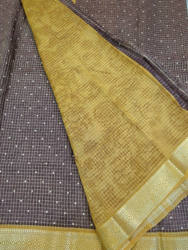 Tusser Checks - Carnaby Tan