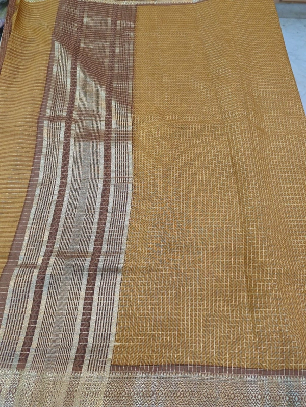 Tusser Checks - Brown