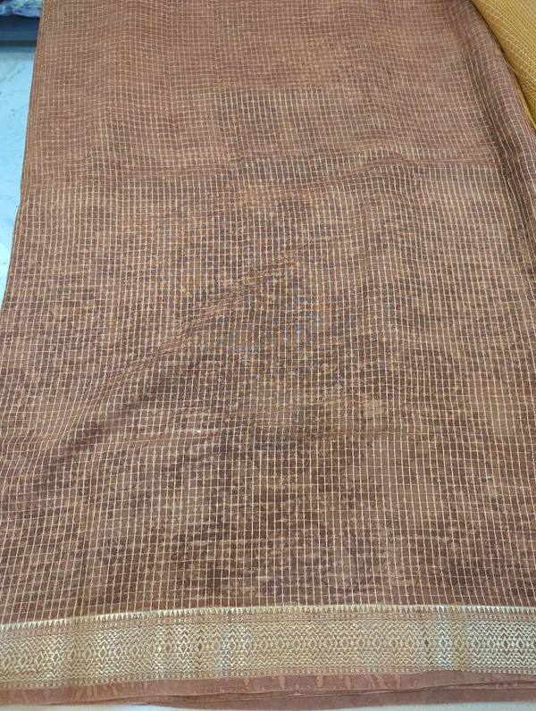 Tusser Checks - Brown