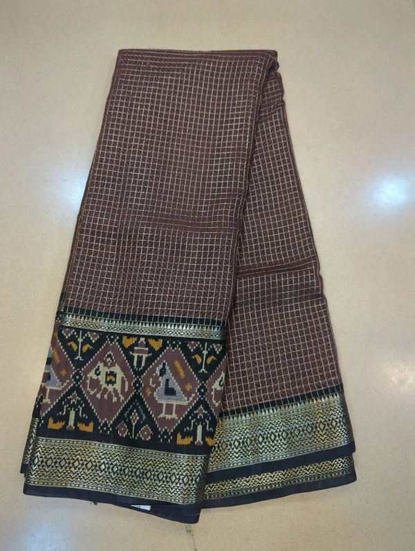 Tusser Checks - Morocco Brown