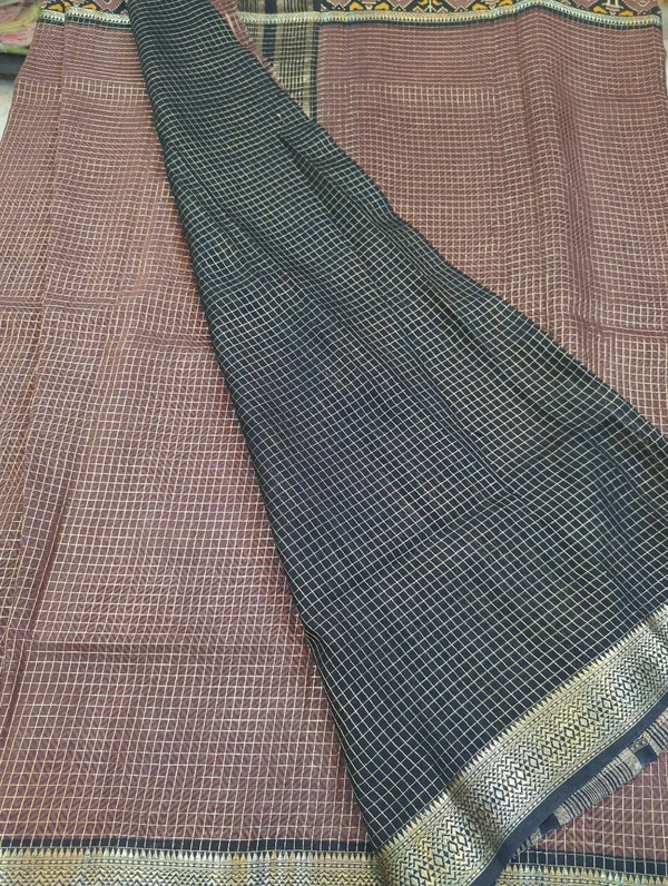 Tusser Checks - Morocco Brown