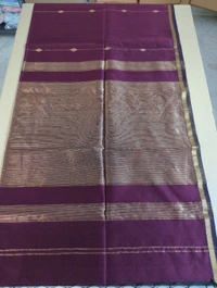 Pure Handloom Maheswari - brown