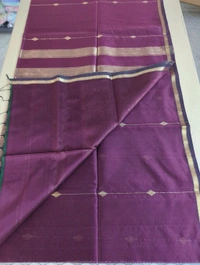 Pure Handloom Maheswari - brown