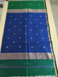 Pure Handloom Maheswari - green