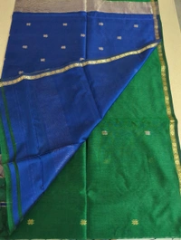 Pure Handloom Maheswari - green