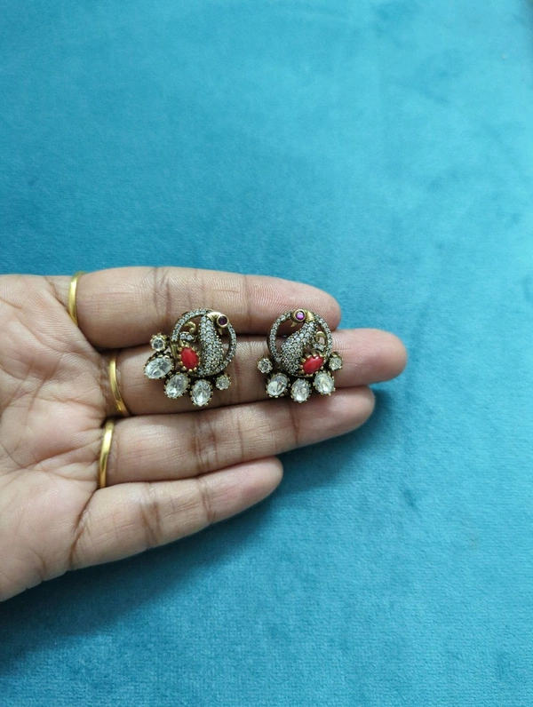Mossonite  Studs Screw Back